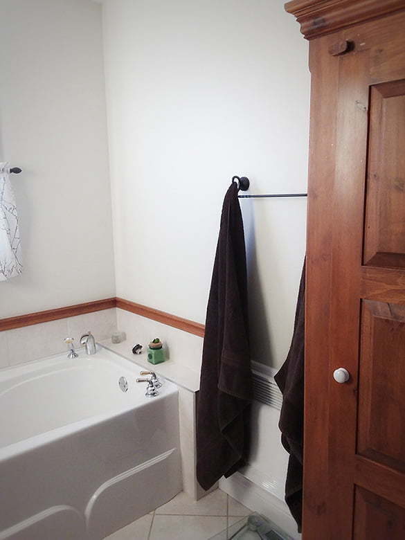 Hide An Ugly Heater In A Bathroom, How To Hide Ugly Bathtub