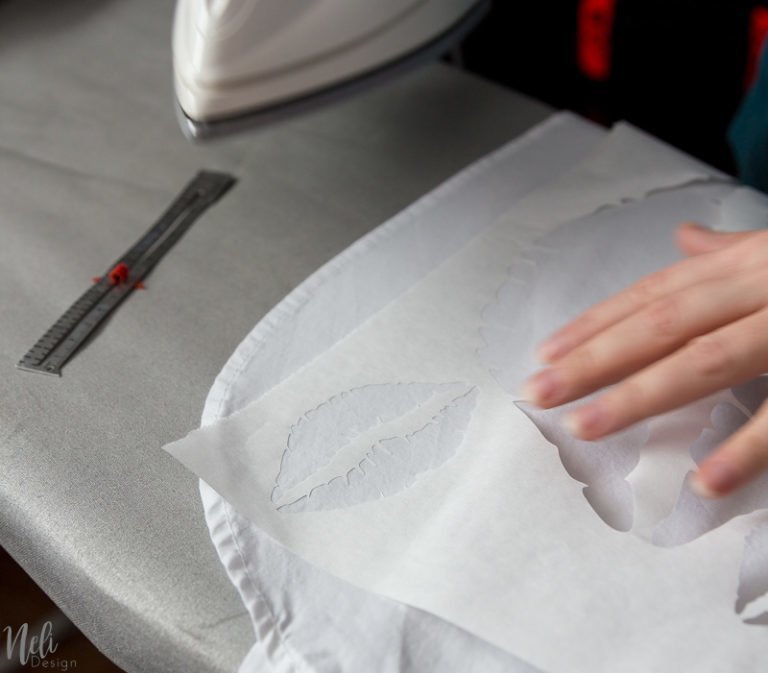 How To Make A Stencil With Freezer Paper NeliDesign