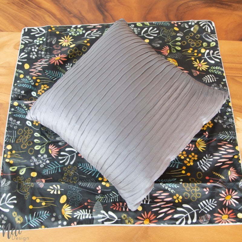 How to make throw pillow covers from euro size pillowcase NeliDesign