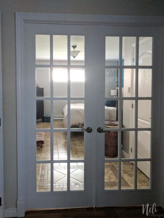 How to add privacy to French doors for only 13 NeliDesign