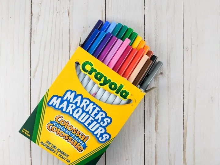 Crayola markers to replace Cricut pens