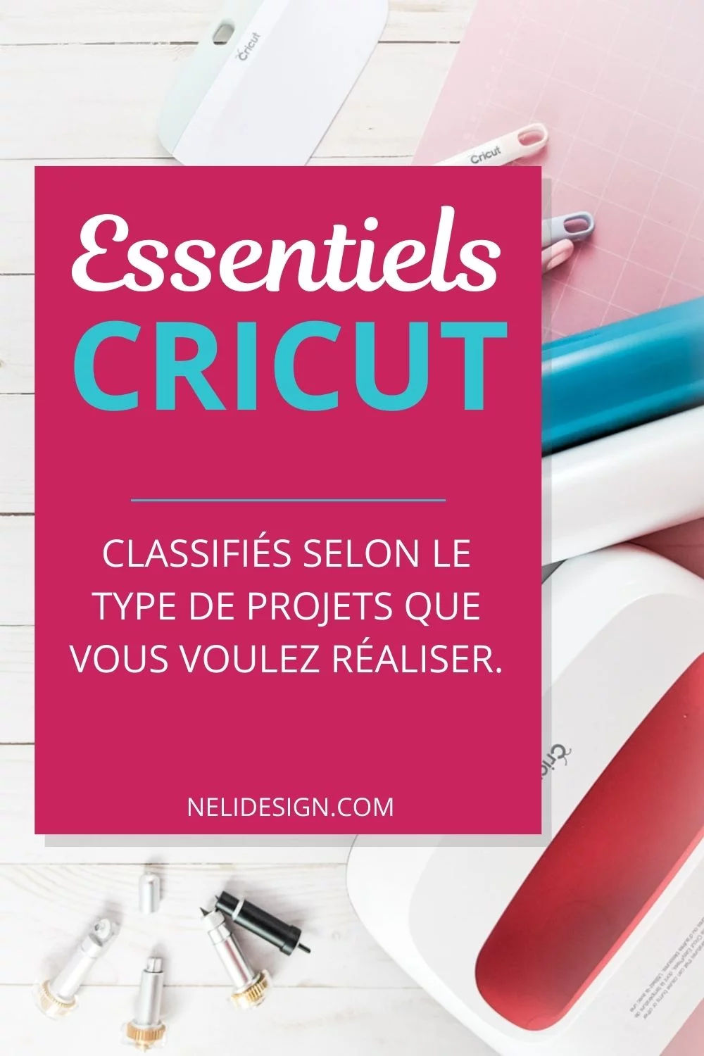 Cricut Essentials classified according to the type of projects you want to carry out.