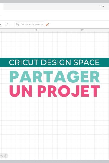 Partagez un projet dans Cricut Design Space