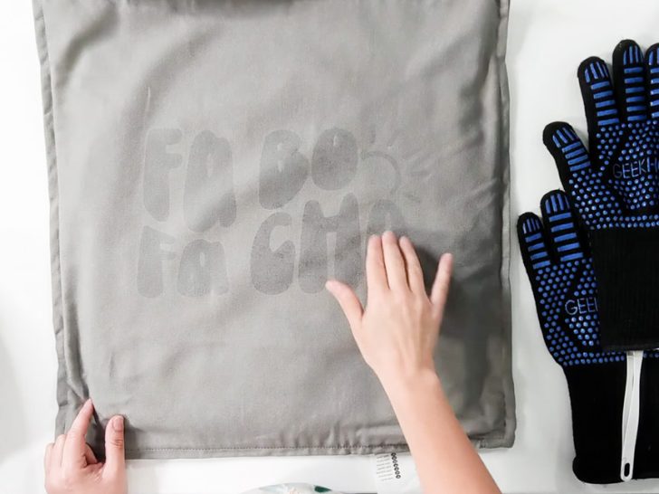 How to easily remove heat transfer vinyl NeliDesign