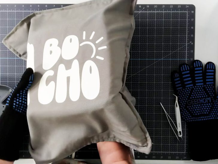 How to easily remove heat transfer vinyl NeliDesign