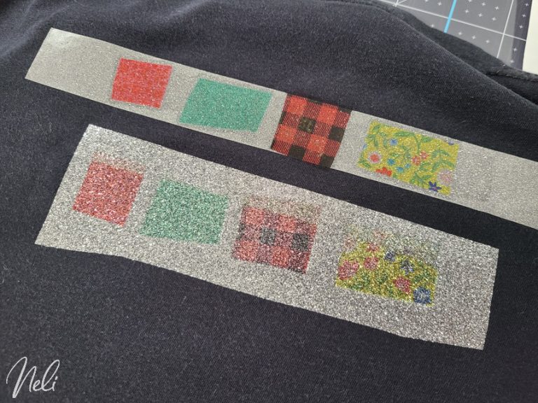 Using Infusible Ink on cotton NeliDesign