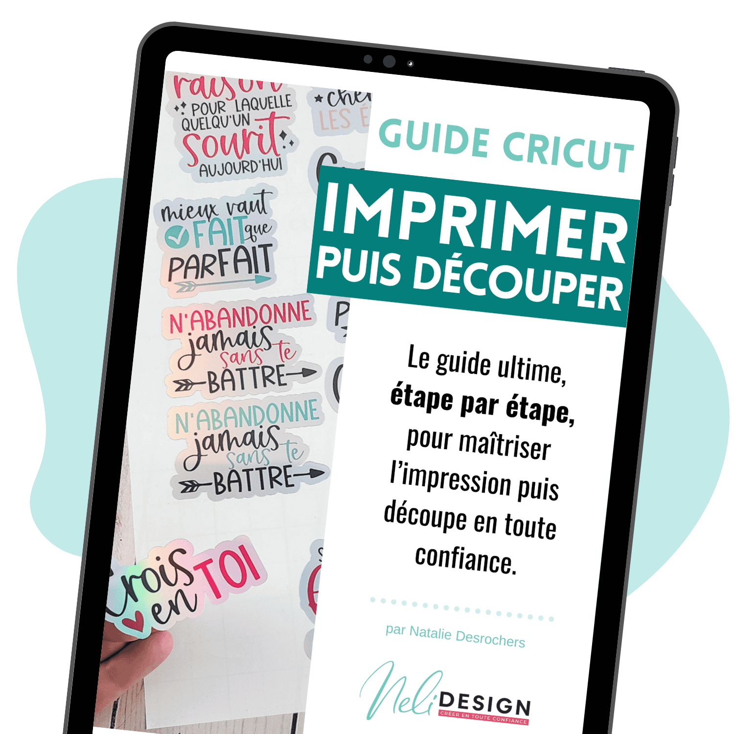 Guide Cricut imprimer puis découper en français