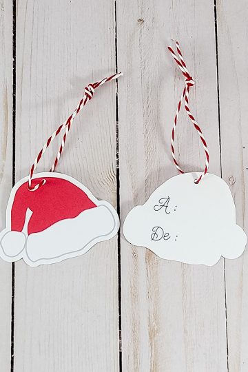 Étiquettes recto-verso Cricut