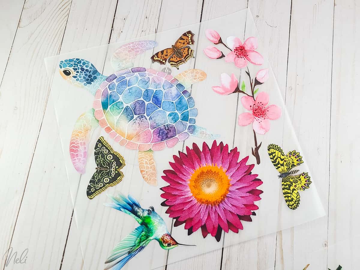 Feuille de DTF Cricut
