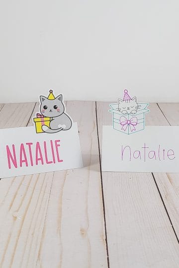Marque-place Cricut